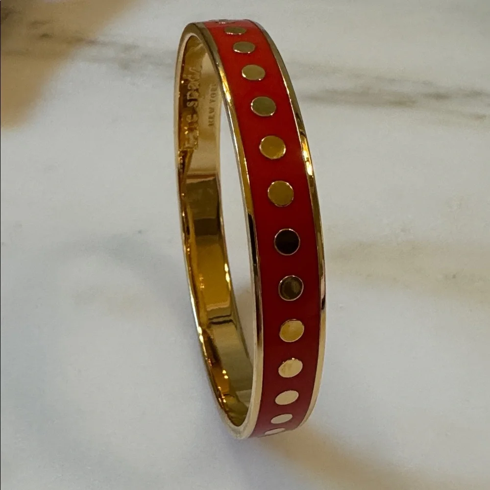 Kate Spade A Penny For Your Thoughts idiom bangle bracelet - Picture 3 of 4